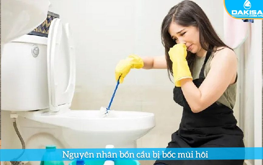 Nguyên nhân bồn cầu bị bốc mùi hôi