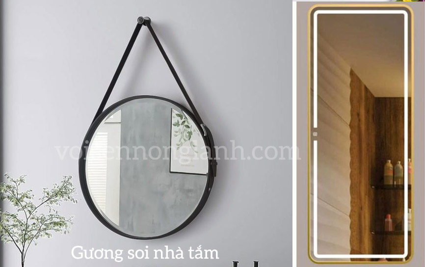 Một số lỗi đặt gương tắm không tốt bạn nên chú ý