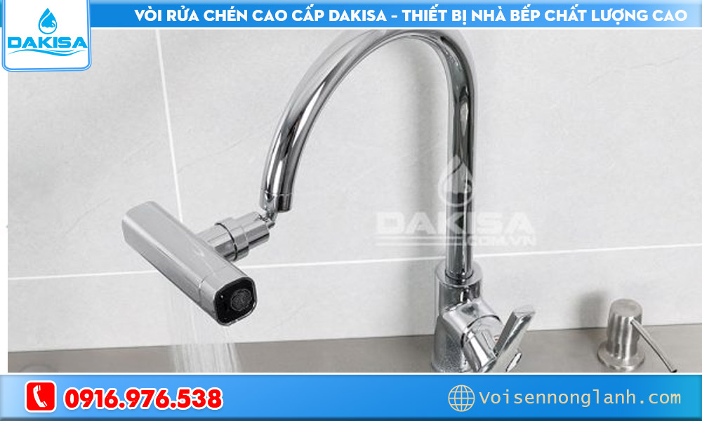 Vòi rửa chén - thiết bị nhà bếp dakisa