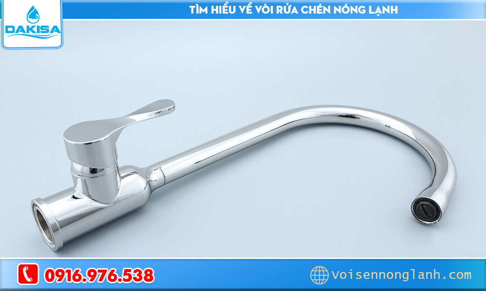 Vòi rửa chén nóng lạnh