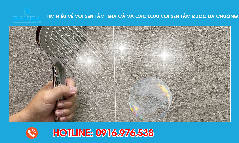 Vòi sen tắm: sự lựa chọn hoàn hảo cho không gian tắm của bạn tại dakisa - địa chỉ chuyên cung cấp thiết bị nhà tắm