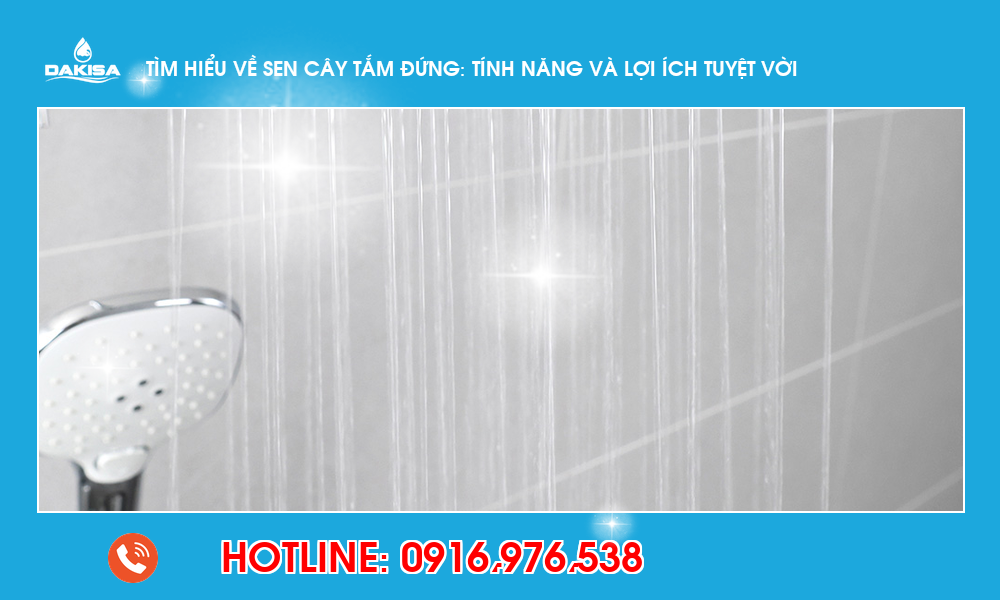 Top 5 lý do nên đầu tư sen cây tắm đứng cho không gian nhà tắm hiện đại