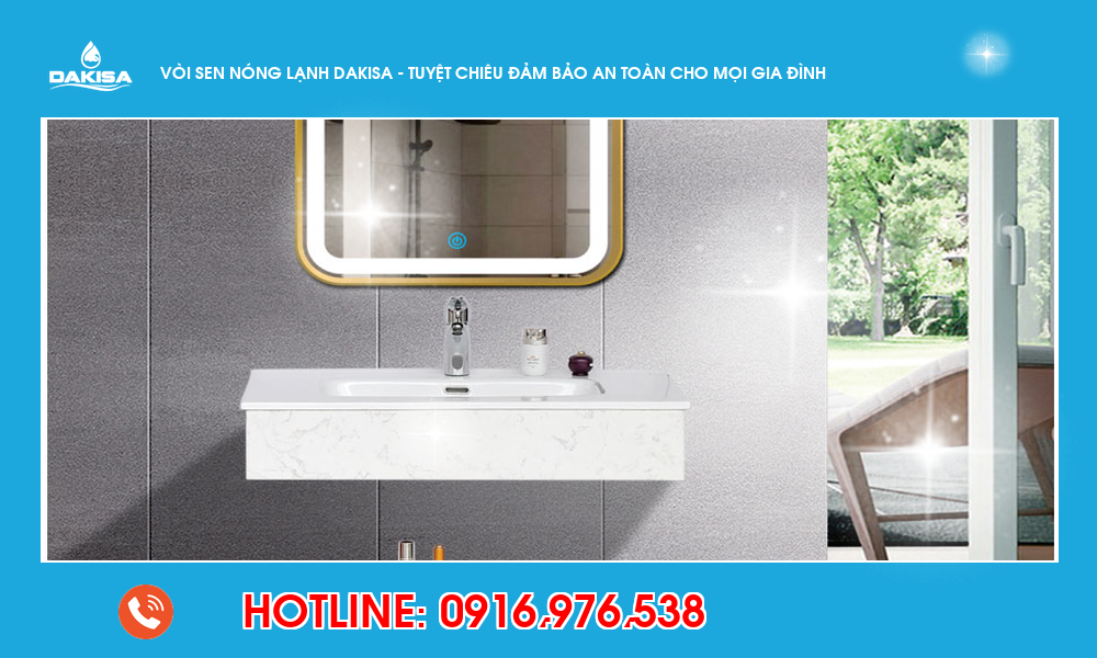 Tại sao bạn cần vòi sen nóng lạnh dakisa - chọn loại nào tốt nhất?