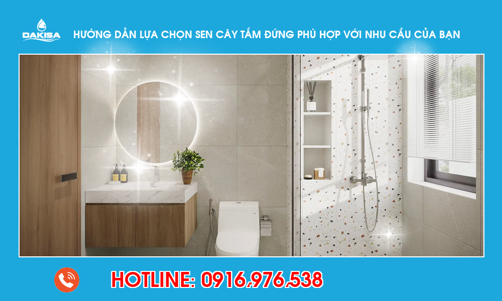 Hướng dẫn bảo trì và sửa chữa sen cây tắm đứng để kéo dài tuổi thọ
