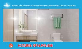 Hướng dẫn sử dụng vòi sen nóng lạnh dakisa đúng cách và an toàn