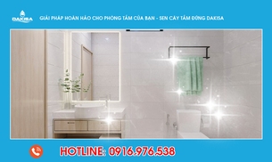 Giải pháp hoàn hảo cho phòng tắm của bạn - sen cây tắm đứng dakisa