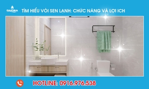 Tìm hiểu vòi sen lạnh: chức năng và lợi ich