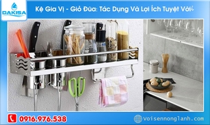 Kệ gia vị – giỏ đũa: tác dụng và lợi ích tuyệt vời!
