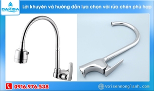 Lời khuyên và hướng dẫn lựa chọn vòi rửa chén phù hợp