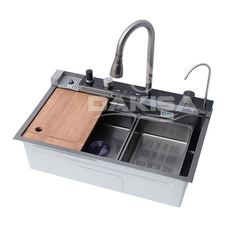 Chậu rửa chén inox 304 5 phím C-8046-5P