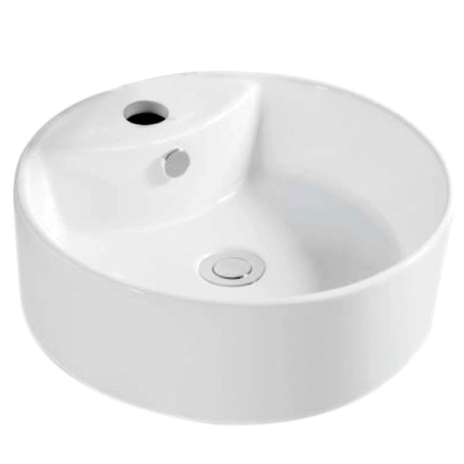 Chậu rửa lavabo sứ đặt bàn hình tròn