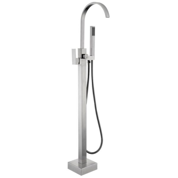 Vòi sen nóng lạnh bồn tắm đứng vuông inox 304 DSDI-02