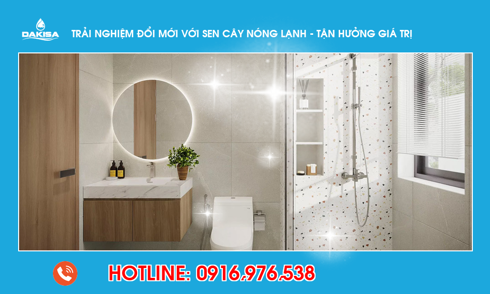 Trải nghiệm đổi mới với sen cây nóng lạnh - tận hưởng giá trị