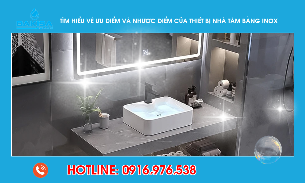 Sự khác biệt giữa thiết bị nhà tắm bằng inox và thiết bị nhà tắm thông thường